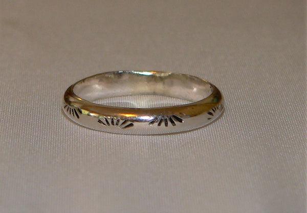 Native American Sun Ray Symbol Ring Sterling Silver Spiritual Jewelry Gift for Him & Her