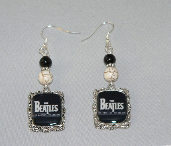 Alice In Wonderland Altered Art Earrings Cheshire Cat Earrings Handcrafted Cheshire Cat Artisan Earrings with Alice in Wonderland Theme