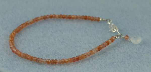 Sunstone Minimalist Bracelet