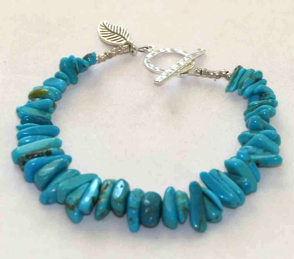 Azure Skies Turquoise Nugget Bracelet