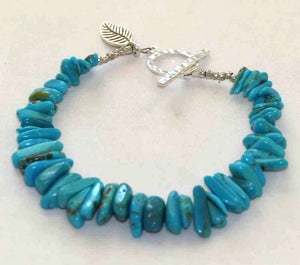Azure Skies Turquoise Nugget Bracelet