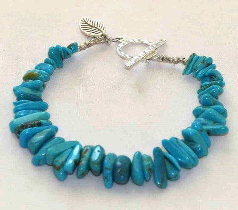 Azure Skies Turquoise Nugget Bracelet