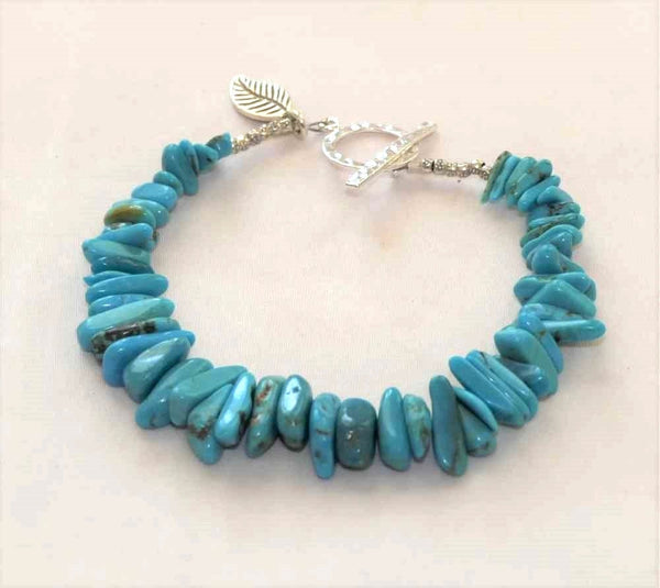 Azure Skies Turquoise Nugget Bracelet