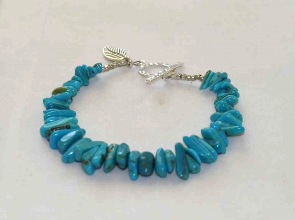 Azure Skies Turquoise Nugget Bracelet