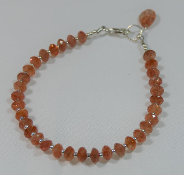 Sparkling Sunstone Bracelet