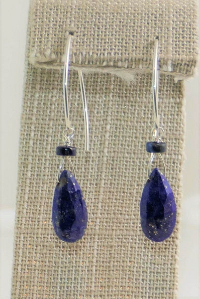 Lapis Lazuli Briolette Earrings