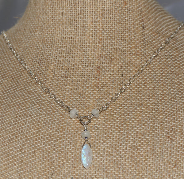 Moonstone Larait Style Necklace