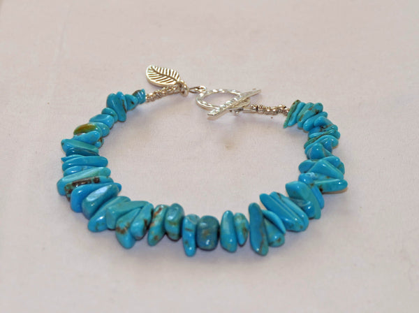 Azure Skies Turquoise Nugget Bracelet