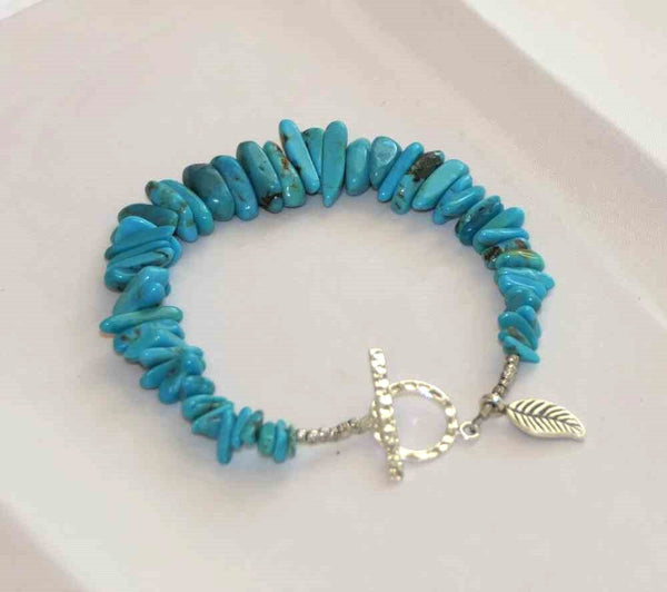 Azure Skies Turquoise Nugget Bracelet