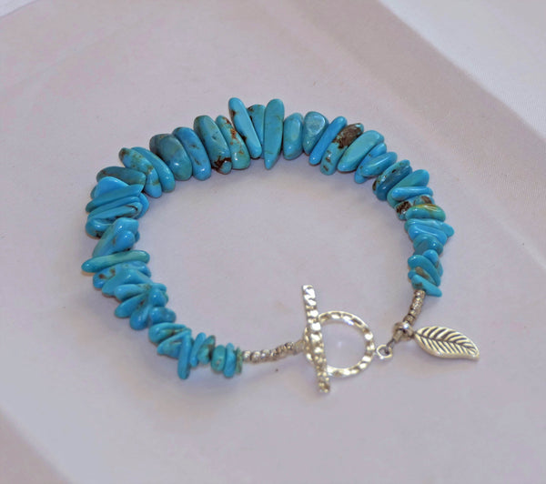 Azure Skies Turquoise Nugget Bracelet