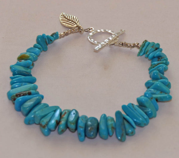 Azure Skies Turquoise Nugget Bracelet