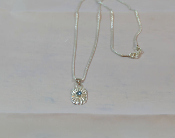 Beautiful Blue Topaz Necklace