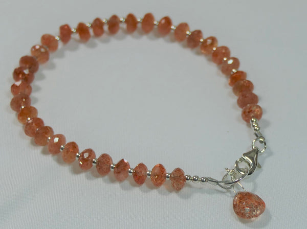 Sparkling Sunstone Bracelet