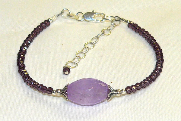 Handmade Amethyst Briolette Earrings - Unique Birthstone Jewelry Gift Unique Gifts For Her