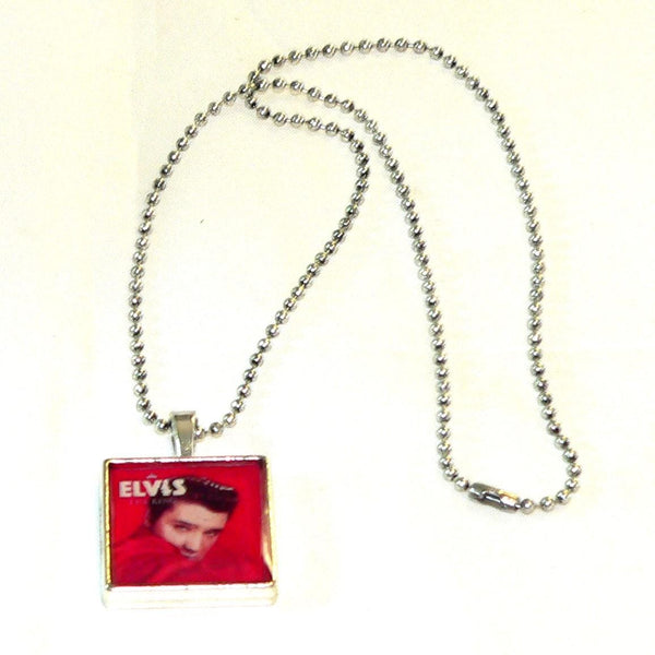 Elvis Presley Necklace | Unique Vintage Music Lover's Elvis Presley Tribute Retro Elvis Necklace