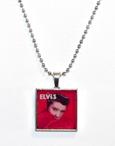Elvis Presley Necklace | Unique Vintage Music Lover's Elvis Presley Tribute Retro Elvis Necklace