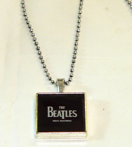 The Beatles Necklace Altered Art Necklace Gifts for Music Lovers Past Masters Album Necklace