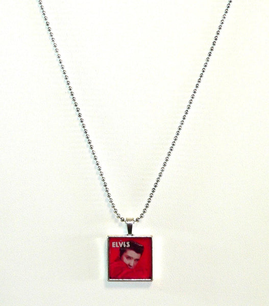 Elvis Presley Necklace | Unique Vintage Music Lover's Elvis Presley Tribute Retro Elvis Necklace