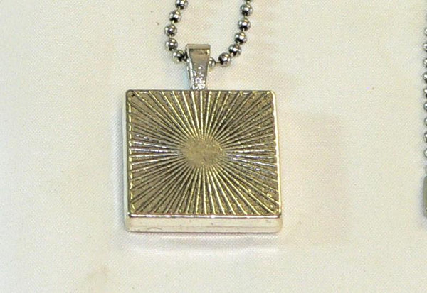 July 4th Necklace | Patriotic American Flag Altered Art Necklace | Independence Day Gift for Her | Red, White & Blue Accessories