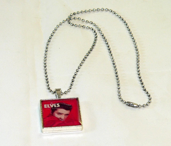 Elvis Presley Necklace | Unique Vintage Music Lover's Elvis Presley Tribute Retro Elvis Necklace