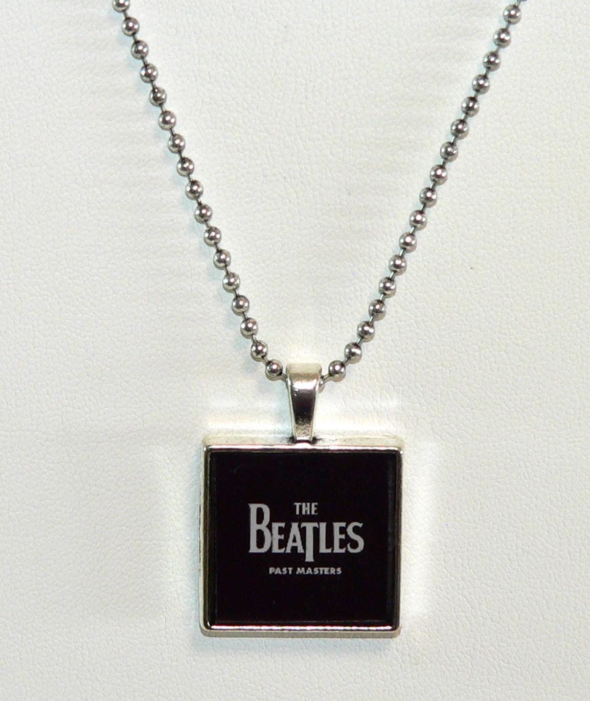 The Beatles Necklace Altered Art Necklace Gifts for Music Lovers Past Masters Album Necklace