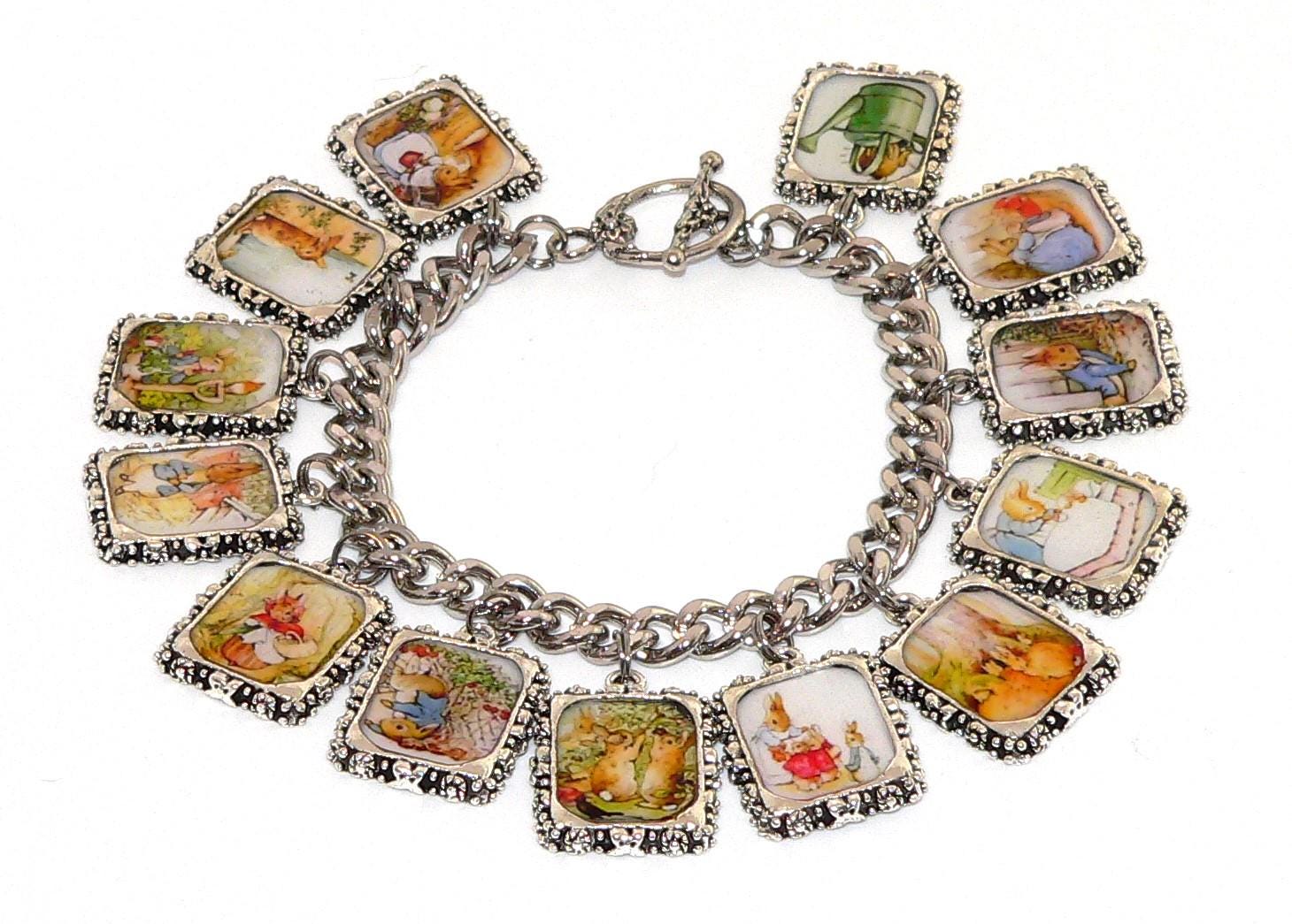 Custom Order-Vintage Beatrix Potter Peter Rabbit Charms Only