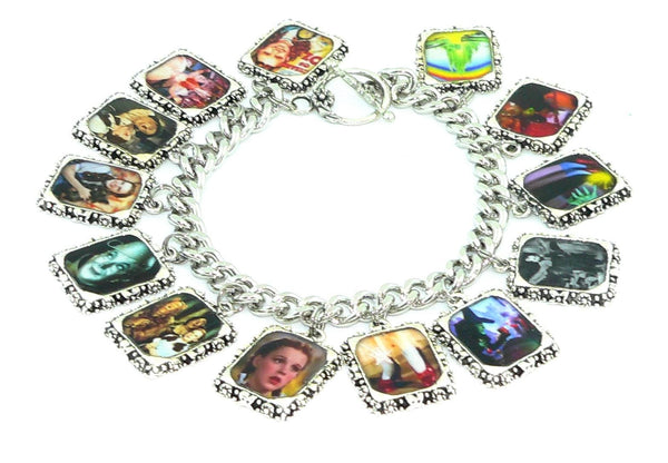 Vintage Wizard of Oz Bracelet | Whimsical Jewelry for Her | Altered Art Charm Bracelet