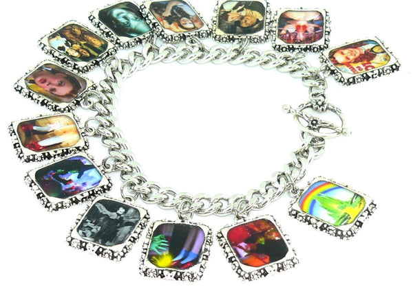 Vintage Wizard of Oz Bracelet | Whimsical Jewelry for Her | Altered Art Charm Bracelet