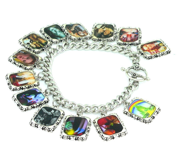 Vintage Wizard of Oz Bracelet | Whimsical Jewelry for Her | Altered Art Charm Bracelet