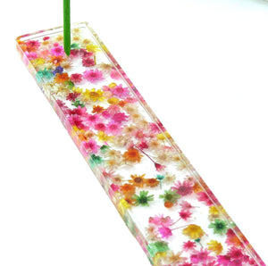 Handcrafted Floral Incense Holder: Dried Flower Burner for Aromatherapy & Relaxation