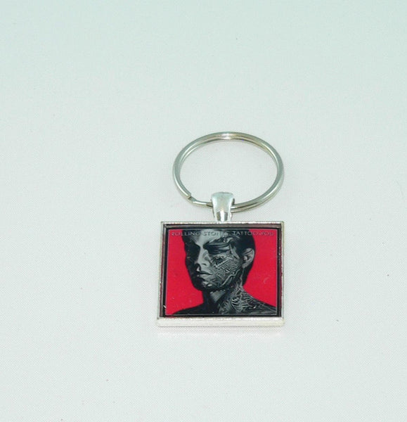 Rolling Stones Tattoo You Album Necklace or Keychain: Iconic Rock Music Accessory for Fans