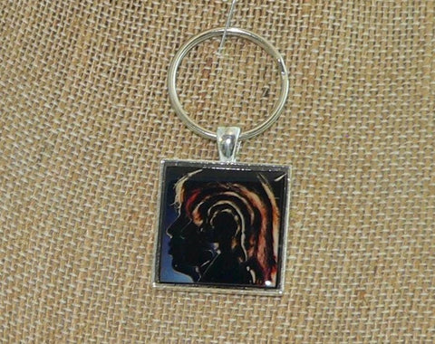 Rolling Stones Hot Rocks Album Necklace or Keychain: Iconic Rock Music Accessory for Fans