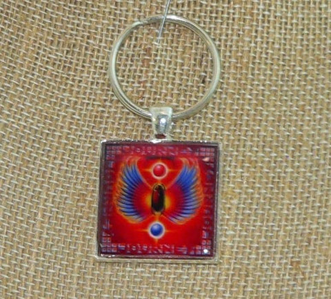 Journey Greatest Hits Album Necklace & Keychain: Iconic Rock Music Fan Accessory | Memorabilia Gift