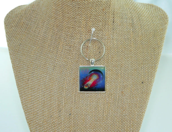 Journey Escape Album Necklace & Keychain: Iconic Rock Music Fan Accessory | Memorabilia Gift