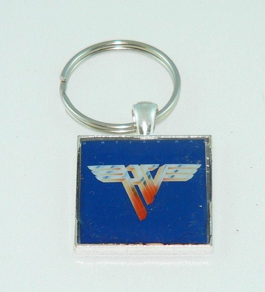 Van Halen II Album Cover Necklace & Key Chain: Vintage Music Jewelry Gift for Rock Lovers