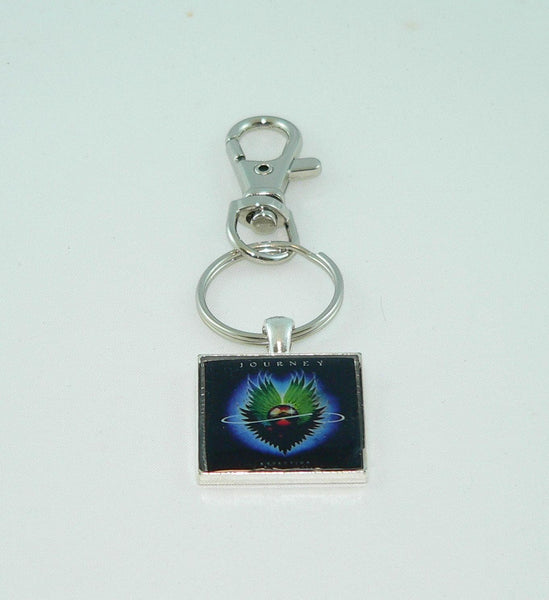 Journey Evolution Album Necklace & Keychain: Iconic Rock Music Fan Accessory | Memorabilia Gift