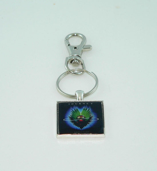 Journey Infinity Album Necklace & Keychain: Iconic Rock Music Fan Accessory | Memorabilia Gift