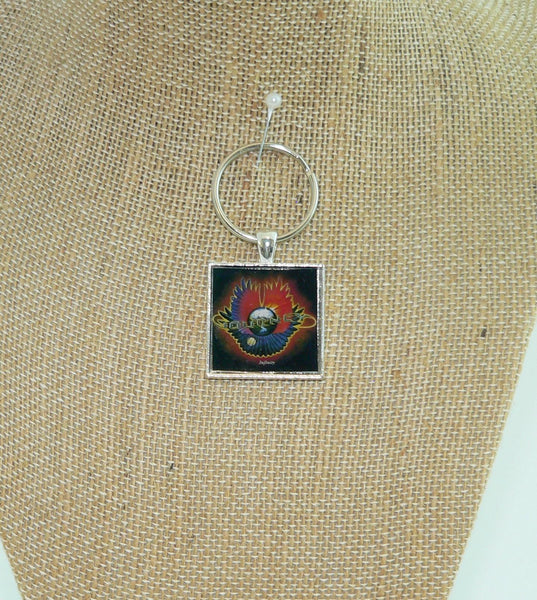 Journey Infinity Album Necklace & Keychain: Iconic Rock Music Fan Accessory | Memorabilia Gift