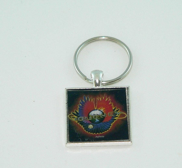 Journey Infinity Album Necklace & Keychain: Iconic Rock Music Fan Accessory | Memorabilia Gift
